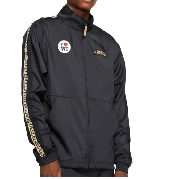 Nike jacket medium"COMING TO AMERICA" TRACK WOVEN JACKET BY AKEEM OF ZAMUNDA - Picture 1 of 10